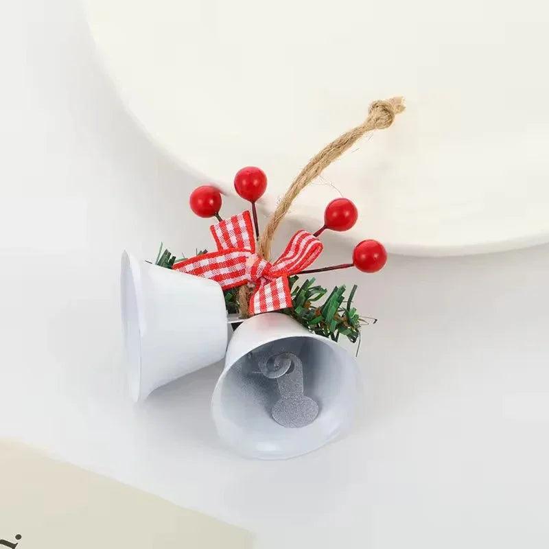 Chinese Hawthorn Bow Hemp Rope Jingling Bell Decoration EX-STOCK Canada