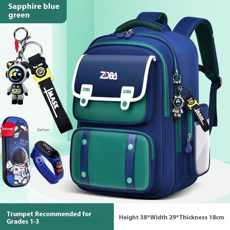 Elementary School Spine Protection Backpack Water resistant School bag - EX-STOCK Canada