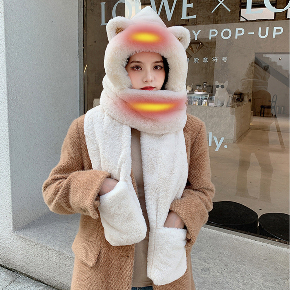 USB Heating Keep Warm And Emit Heat Winter Hat EX-STOCK Canada