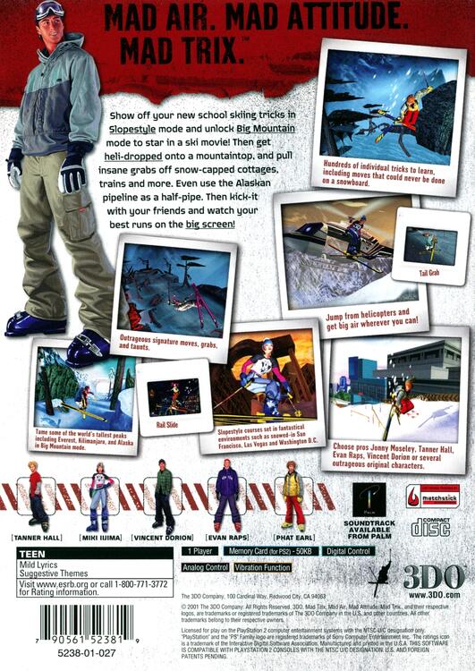 Jonny Moseley: Mad Trix