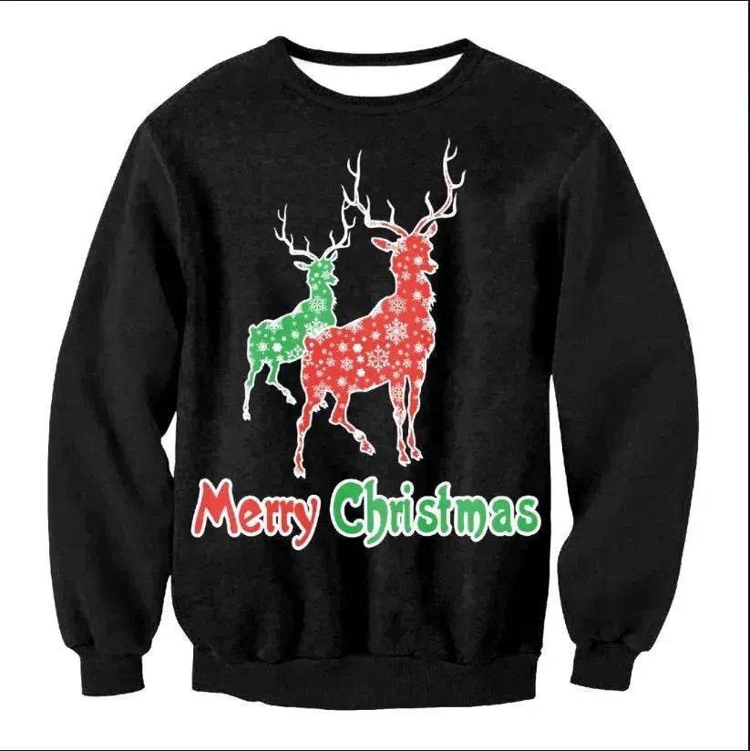 UGLY CHRISTMAS SWEATER Vacation Santa Elf Funny Womens Men Sweaters Tops Autumn Winter Clothing - EX-STOCK Canada