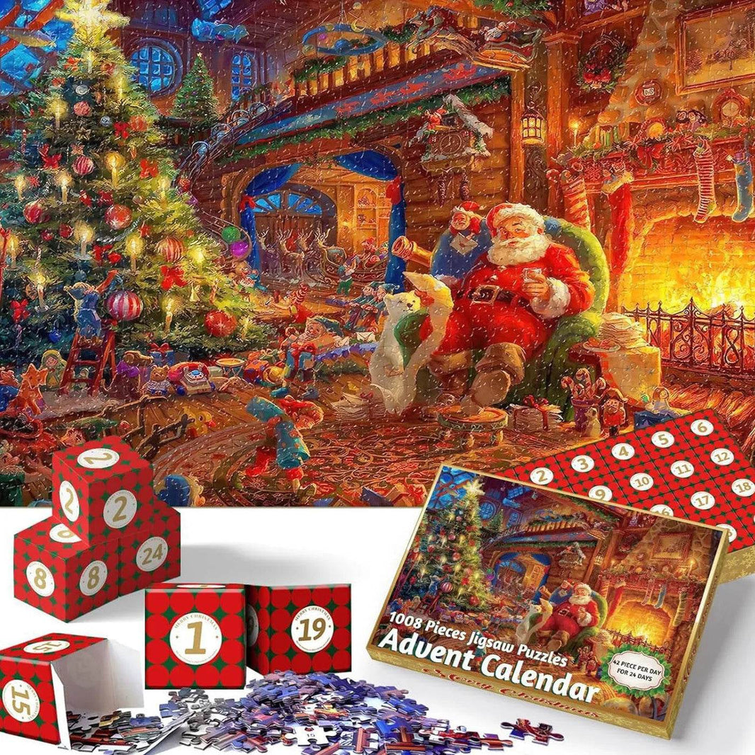 Christmas 24-day Countdown Scene Puzzle - EX-STOCK Canada