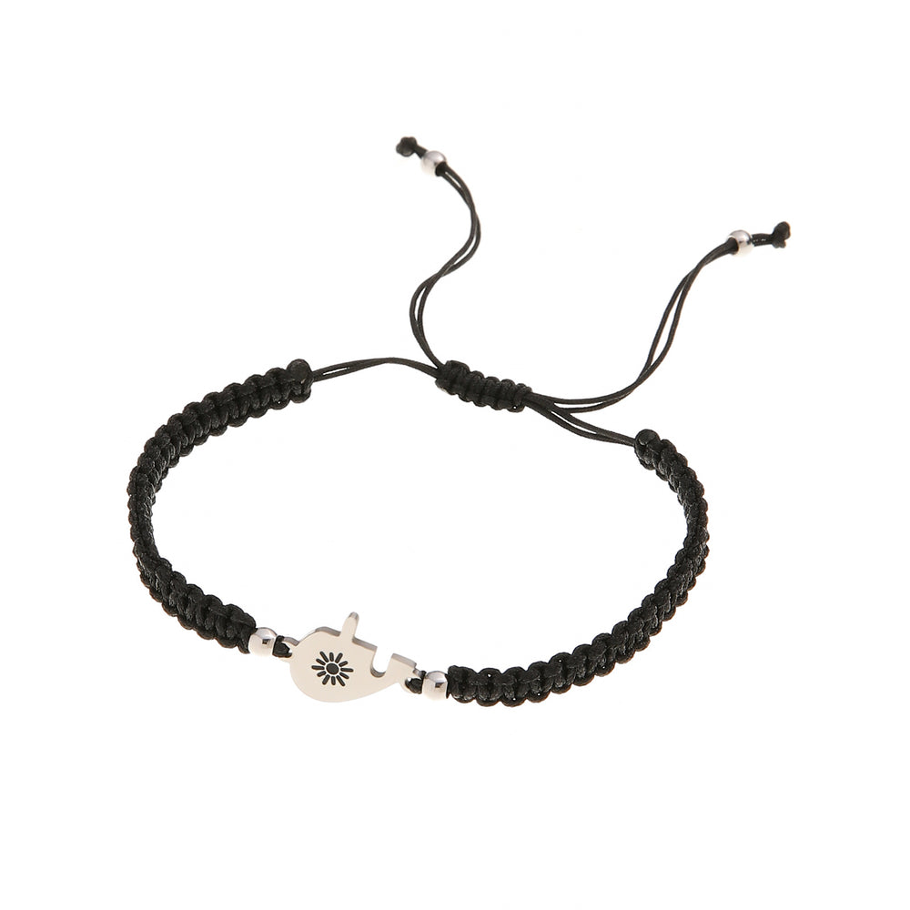 Hand-woven Adjustable Puzzle Love Sun Moon Couple Bracelets - EX-STOCK Canada
