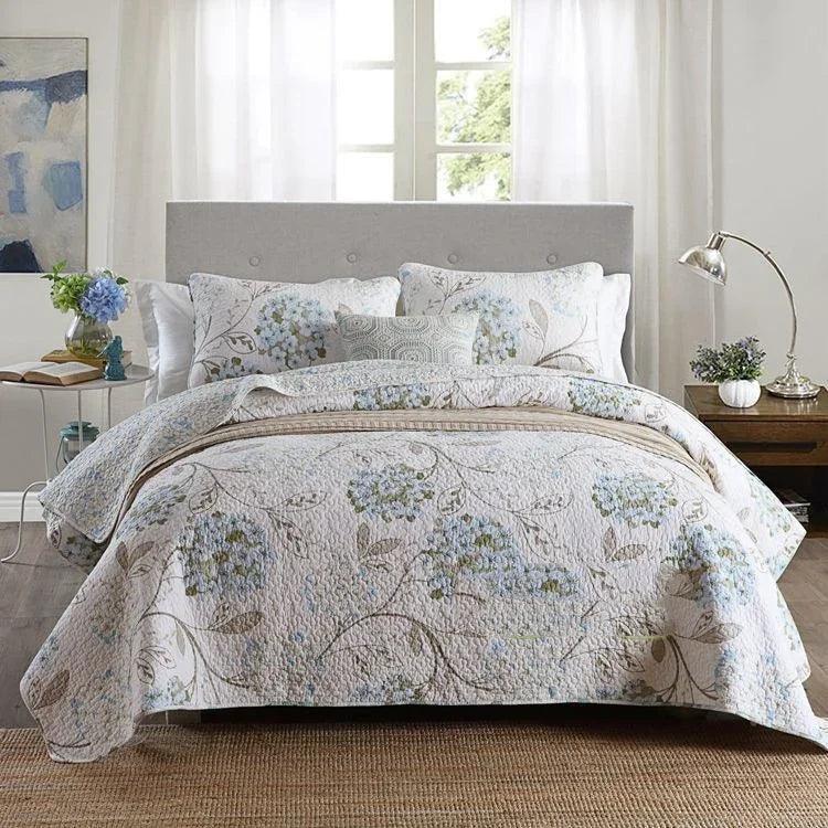 Bedspread Pure Cotton Summer Cooling Duvet Airable Cover Bed Three-piece Set EX-STOCK Canada