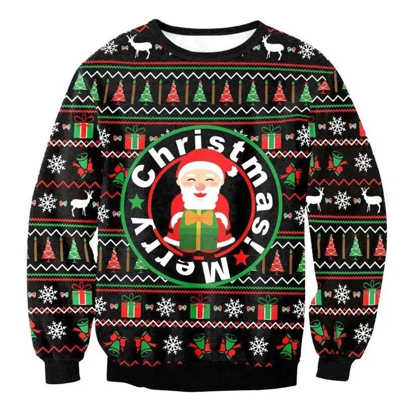 UGLY CHRISTMAS SWEATER Vacation Santa Elf Funny Womens Men Sweaters Tops Autumn Winter Clothing - EX-STOCK Canada