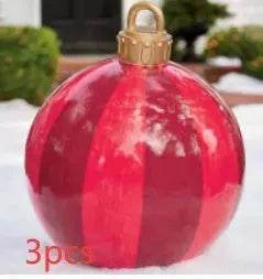 Christmas Ornament Holly Ball Outdoor Tree Decoration Christmas Balls for Yards - EX-STOCK Canada