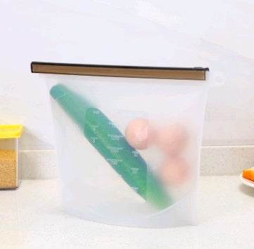 Reusable Silicone food storage bag vacuum sealed bag - EX-STOCK Canada
