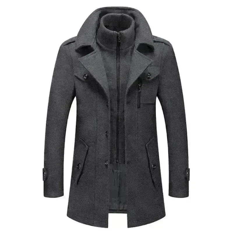Cold-resistant Plus Cotton Woolen Men's Jacket - EX-STOCK CANADA