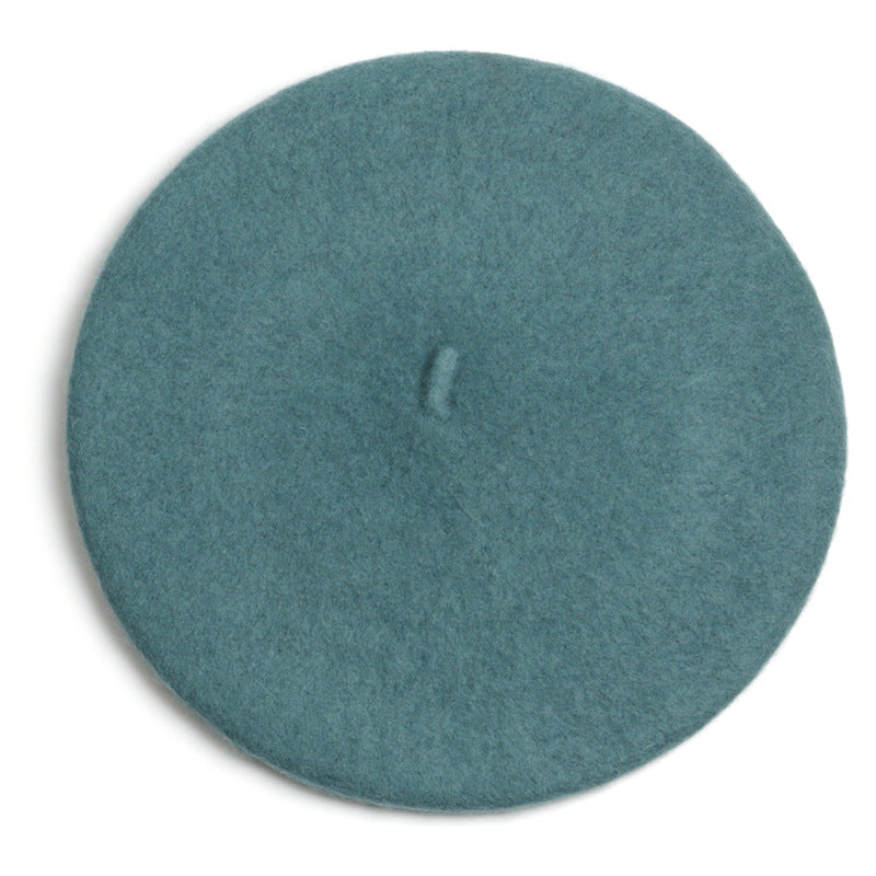 Autumn And Winter Hat Women's Wool Beret | EX-STOCK product gallery photo 3