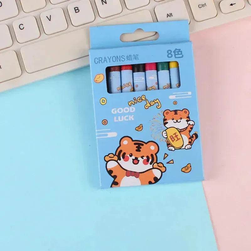 Stylish And Personalized Crayon Children's Student Painting Coloring Crayon - EX-STOCK Canada
