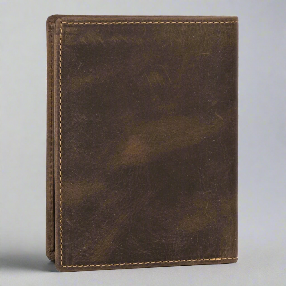 Cartera de cuero envejecido para motociclistas MET para hombreEX-STOCK Canada