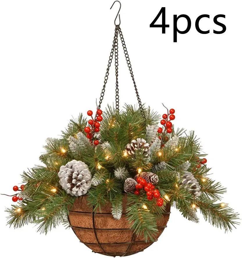 Christmas Door Hanging Christmas Wall Decoration - EX-STOCK Canada