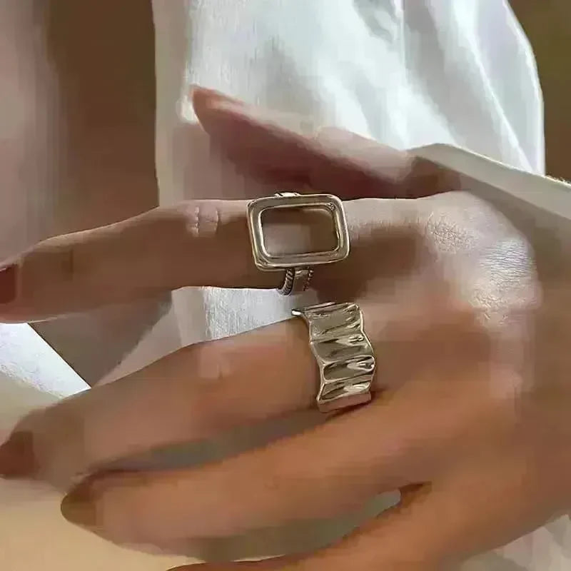 Cold Personalized Opening Student Temperamental Ring - EX-STOCK CANADA