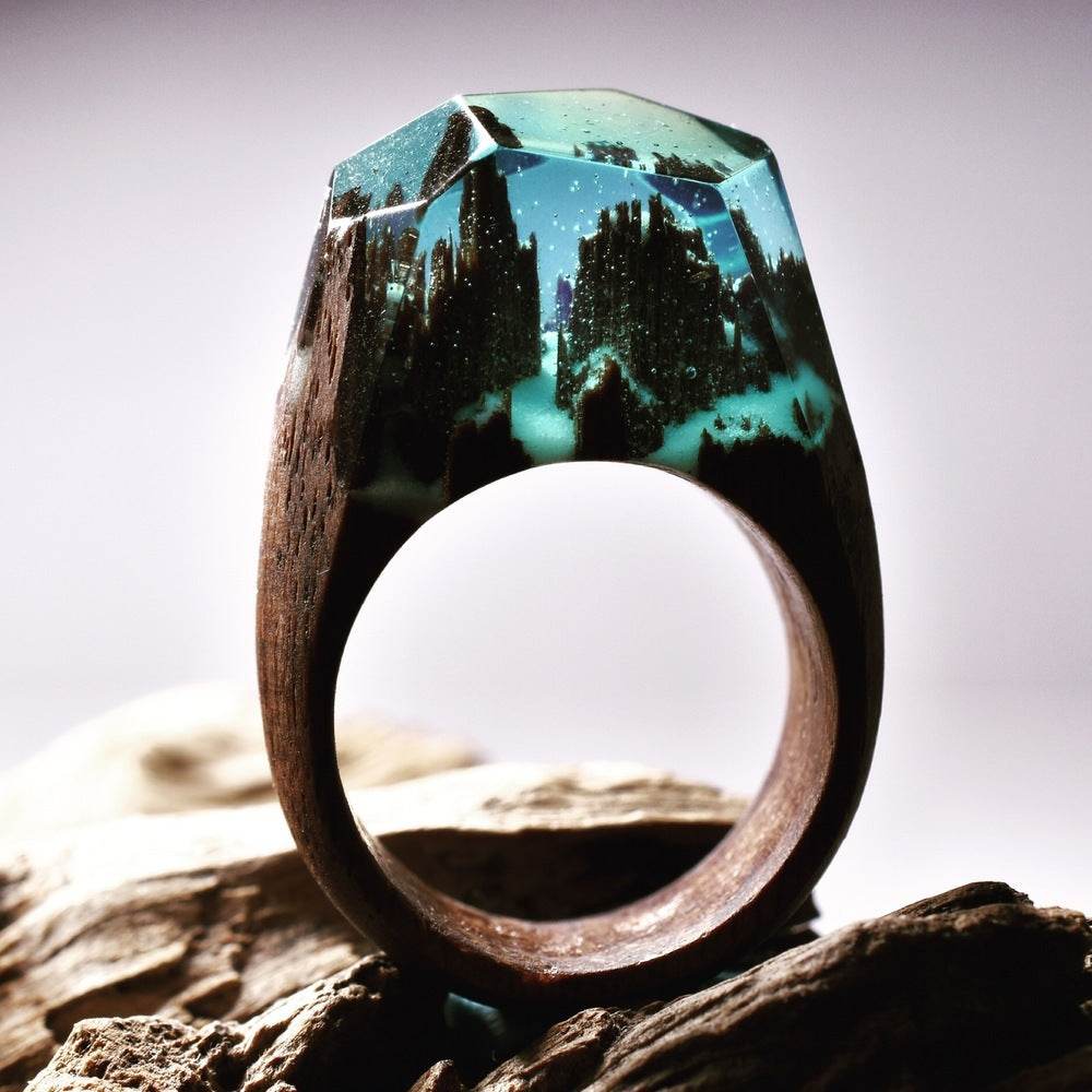 Resin wood ring - EX-STOCK Canada