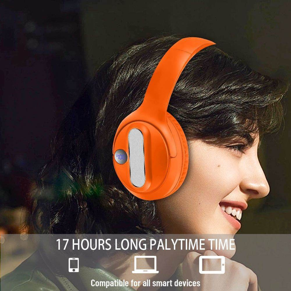Wearable Long Endurance Foldable Wireless Bluetooth Earphones - EX-STOCK Canada