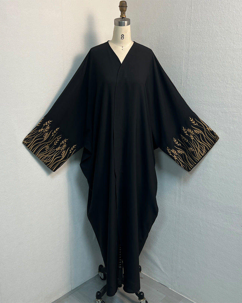 Bordado Árabe Ropa Exterior Abaya Túnica - EX-STOCK Canada
