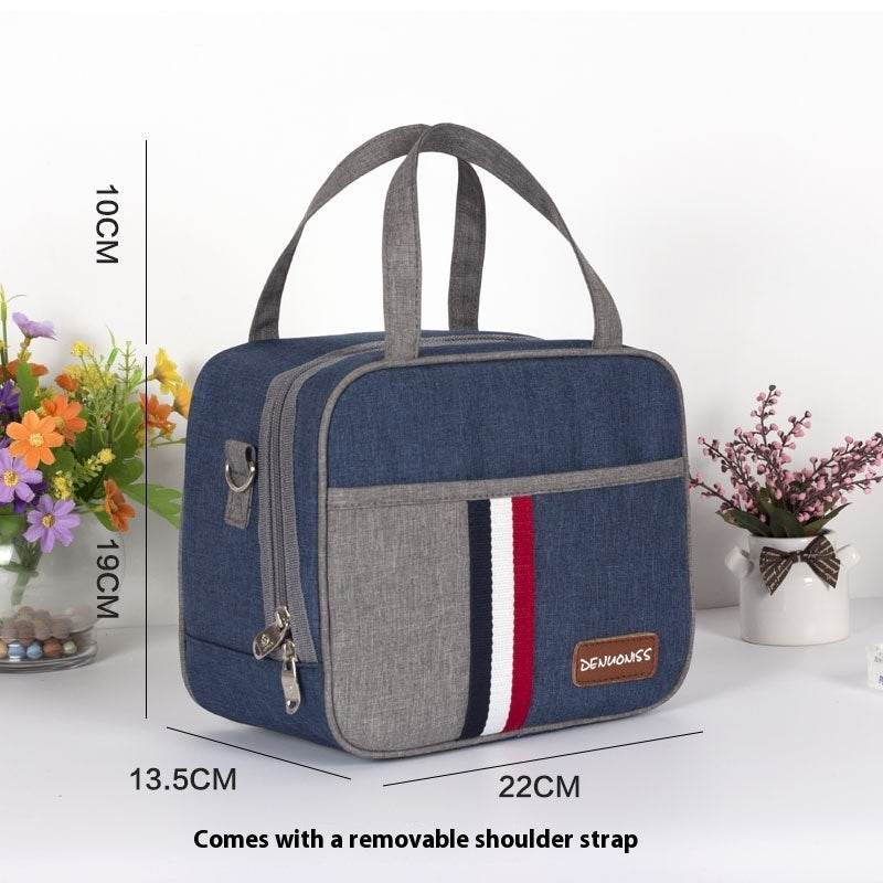 Women Fashion Thermal Insulated Denim Work Lunch Bag - EX-STOCK Canada
