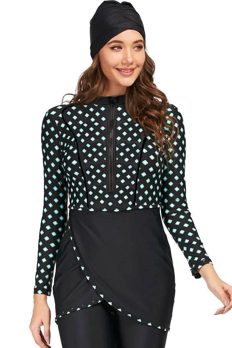 ArabSwimsuit Long-sleeved Trousers Three-piece Suit - EX-STOCK Canada