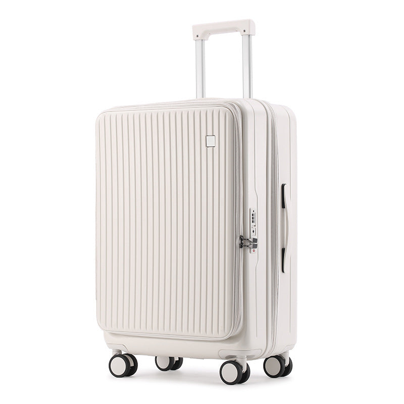 Front Open Luggage 20-inch Boarding Drop-resistant Trolley Case Extended Luggage Case | EX-STOCK Canada