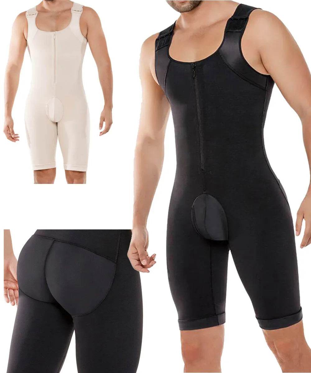 Thick Sleeveless Compressing Slimming Bodysuit shapewear for Men - EX-STOCK Canada
