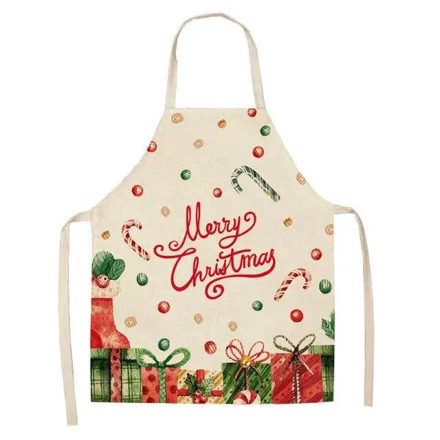Personalized Christmas Aprons gifts idea for chefs bakers - EX-STOCK Canada