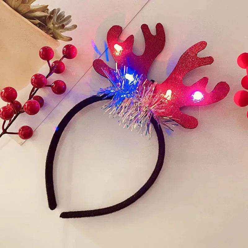 Christmas With Light Headband Snowflake Women's - EX-STOCK Canada