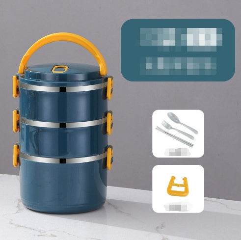 Multilayer Thermal Stainless Steel Insulated Lunch Box for Adults - EX-STOCK Canada