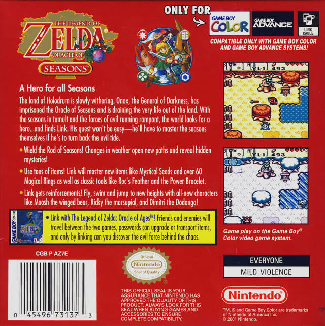 The Legend of Zelda - Oracle of Seasons