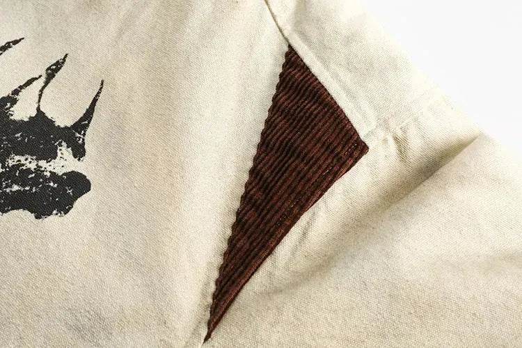 Casual men Retro Heavy Lapel Cotton padded jacket Hip pop street style - EX-STOCK Canada