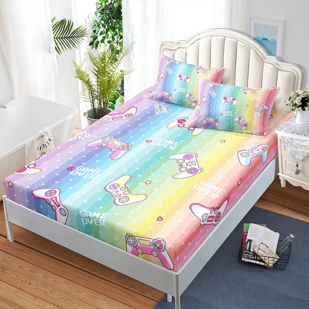 Drap-housse Housse de couette Jeu de trois pièces Housse de matelas CoolEX-STOCK Canada