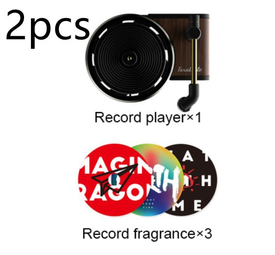 Air Outlet Aromatherapy Record Player Decoration EX-STOCK Canada