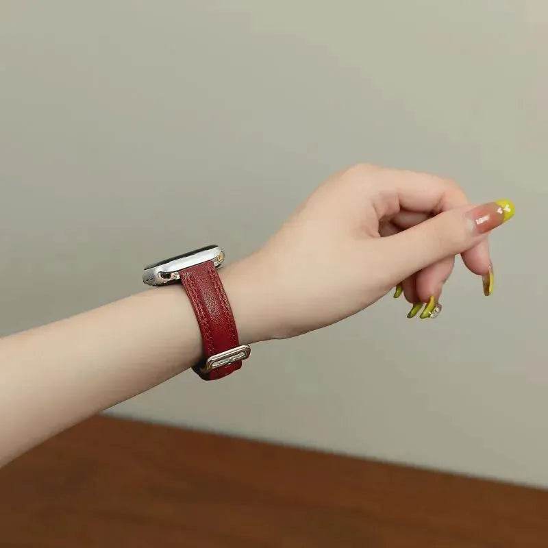 Replaceable Genuine Leather Watch Band Strap for iwatch - EX-STOCK Canada