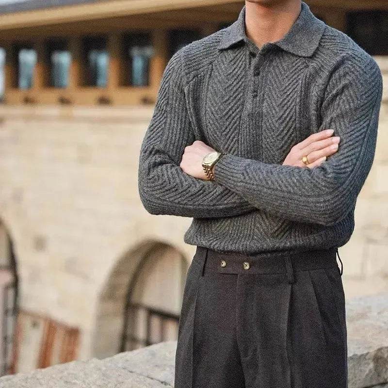 Formal Fall Winter Thermal Base Sweater for Men - EX-STOCK Canada