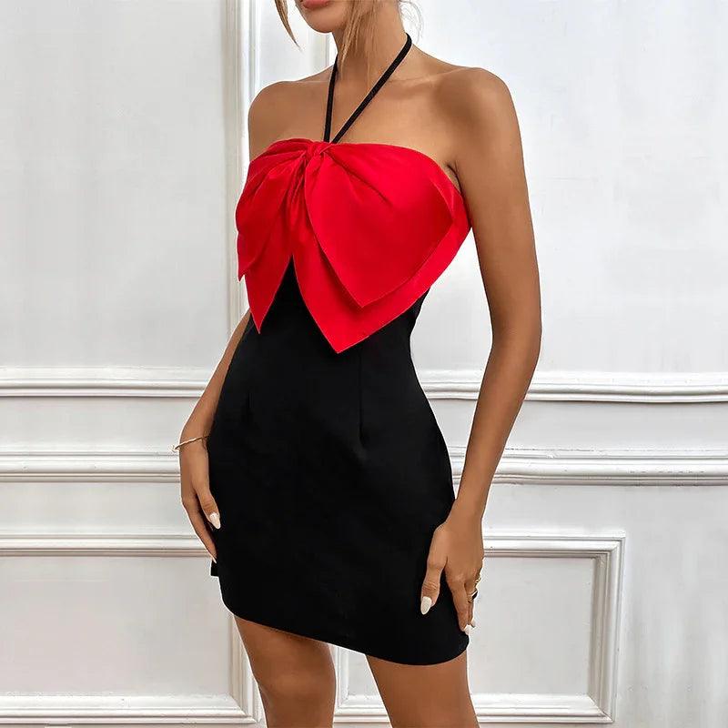 Bow Valentine's Day Sling Dress EX-STOCK Canada