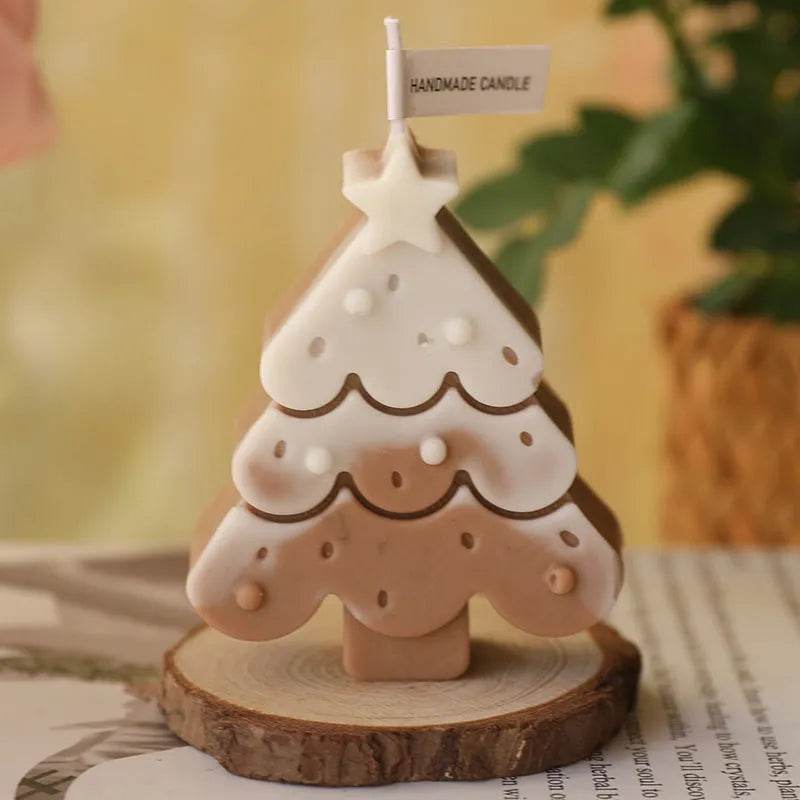 Christmas Tree Silicone Molds For DIY Christmas Creative Atmosphere Decoration Handmade Fragrant Candles - EX-STOCK Canada