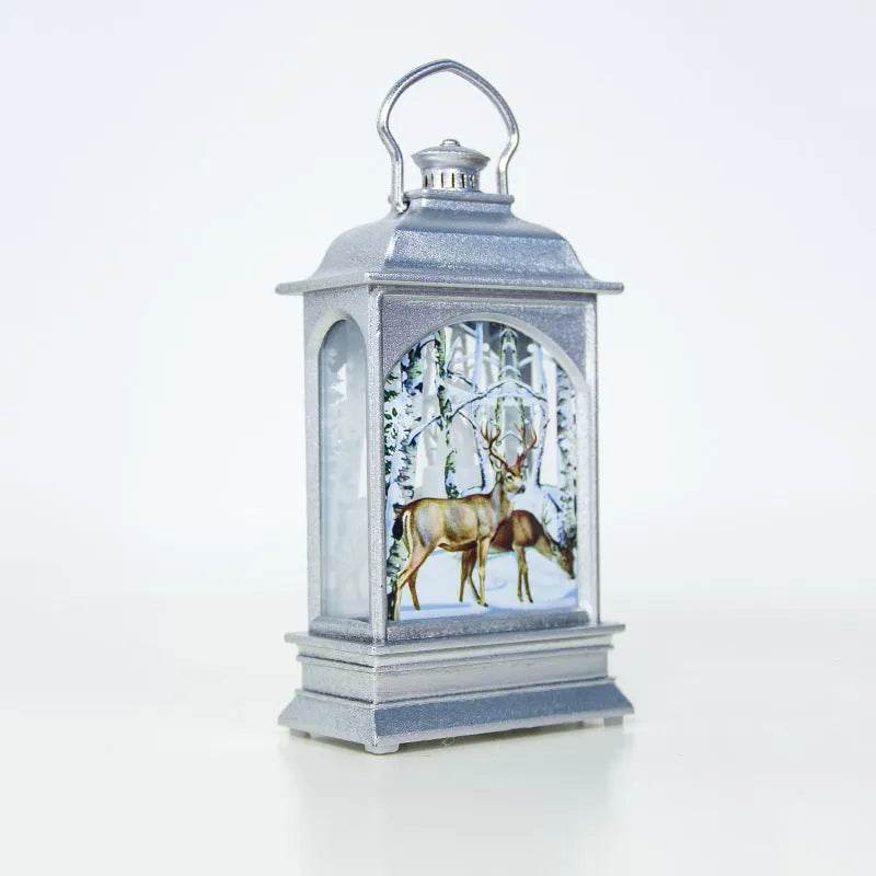 Christmas Decorations Portable Christmas Light Painted Transparent Ornaments - EX-STOCK Canada