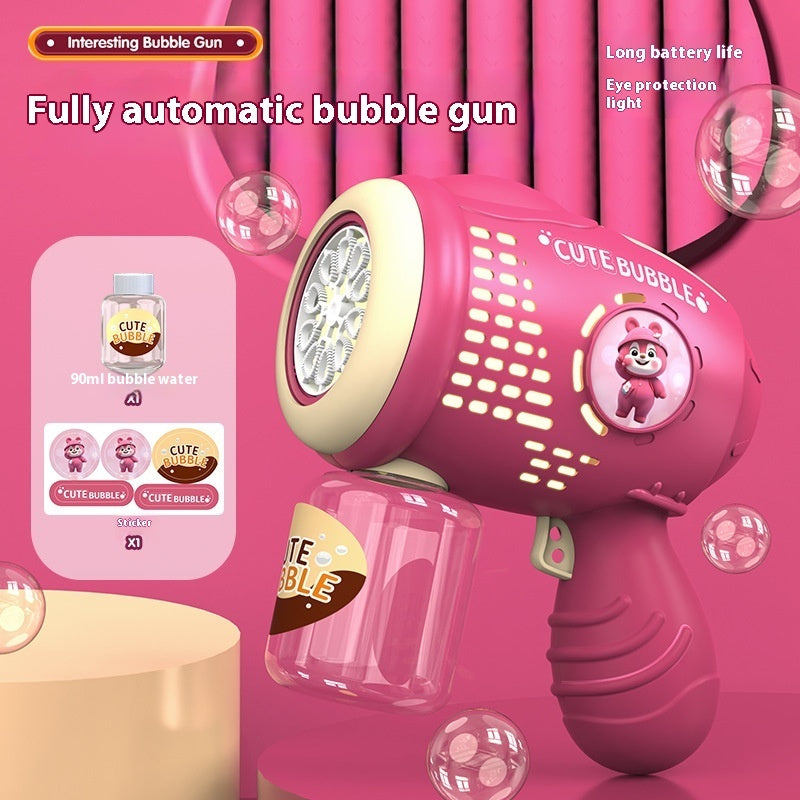 Electric Gatling Bubble Gun Children's Toys EX-STOCK Canada