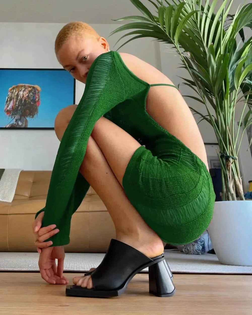 Women Fashion Slim Fit Hollow Long Sleeve Dress Y2K Charming Backless Hip-hugging Short Mini Suspender Dresses for Club Party - EX-STOCK Canada