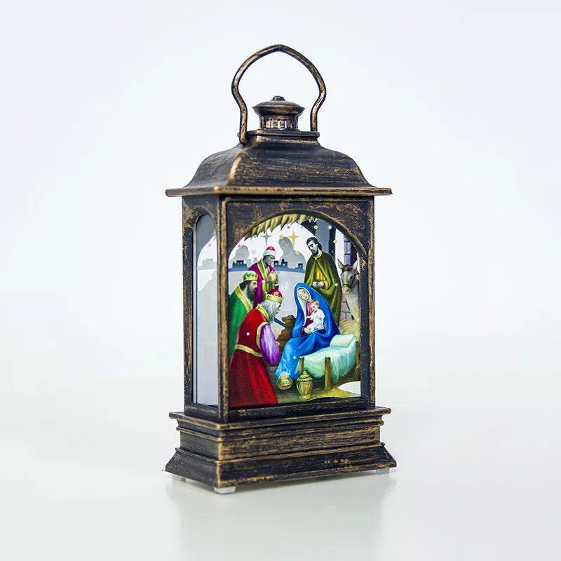 Christmas Decorations Portable Christmas Light Painted Transparent Ornaments - EX-STOCK Canada