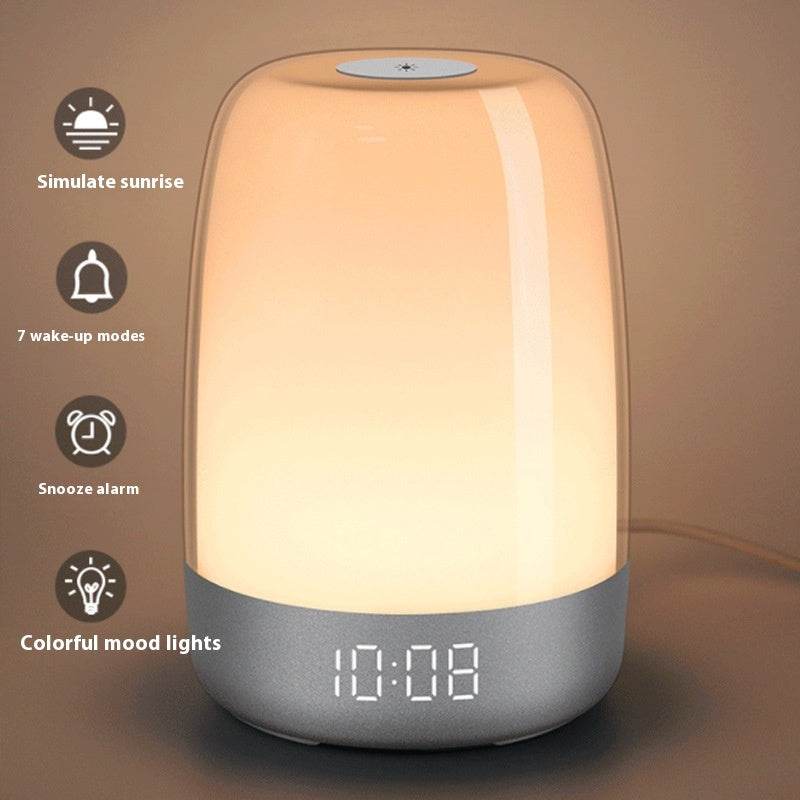 Sunrise Alarm Clock Wake-up Light Simulation Natural Sunlight Bedside Lamp - EX-STOCK Canada