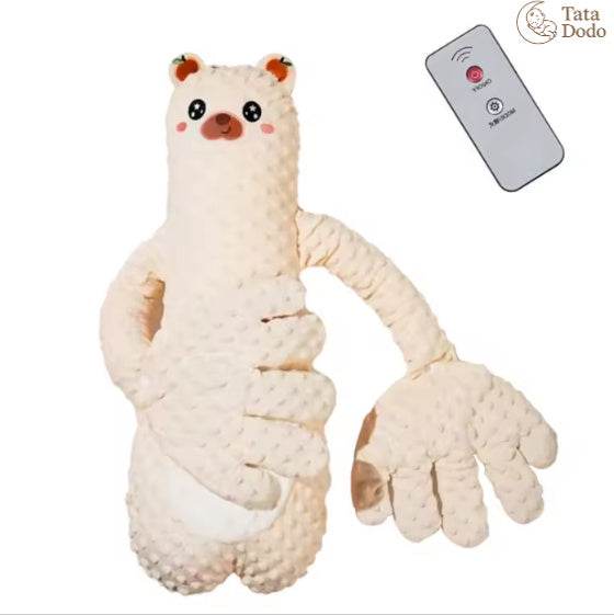 Infant Exhaust Pillow Hand Remote Controlled Soothing For Baby Sleep Cartoon Plush Toddler Comforting Hand EX-STOCK Canada