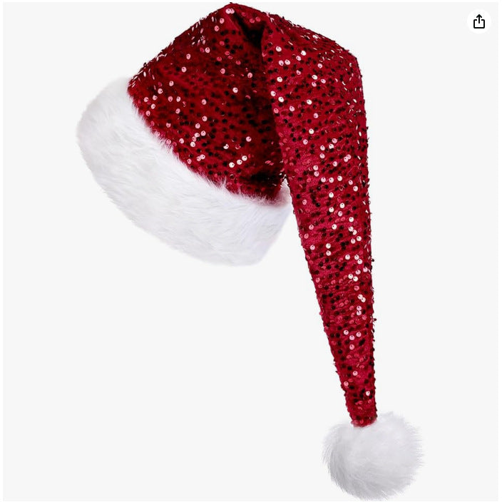 Christmas Sequin Decoration Atmosphere Sequin Cap EX-STOCK Canada