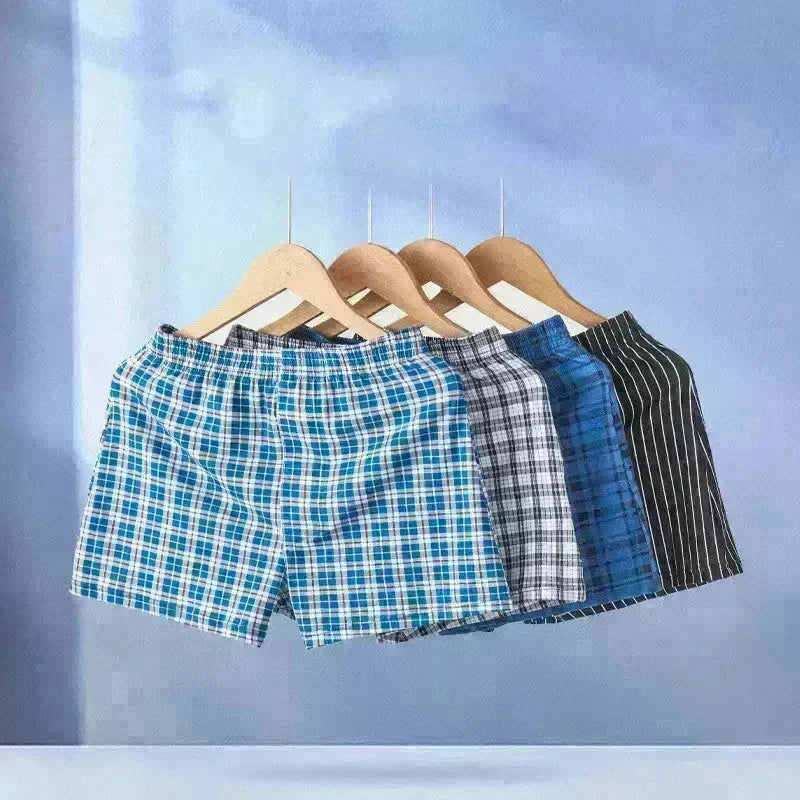 Plus-sized Cotton Men's Breathable Casual Boxer short Underwear - EX-STOCK CANADA