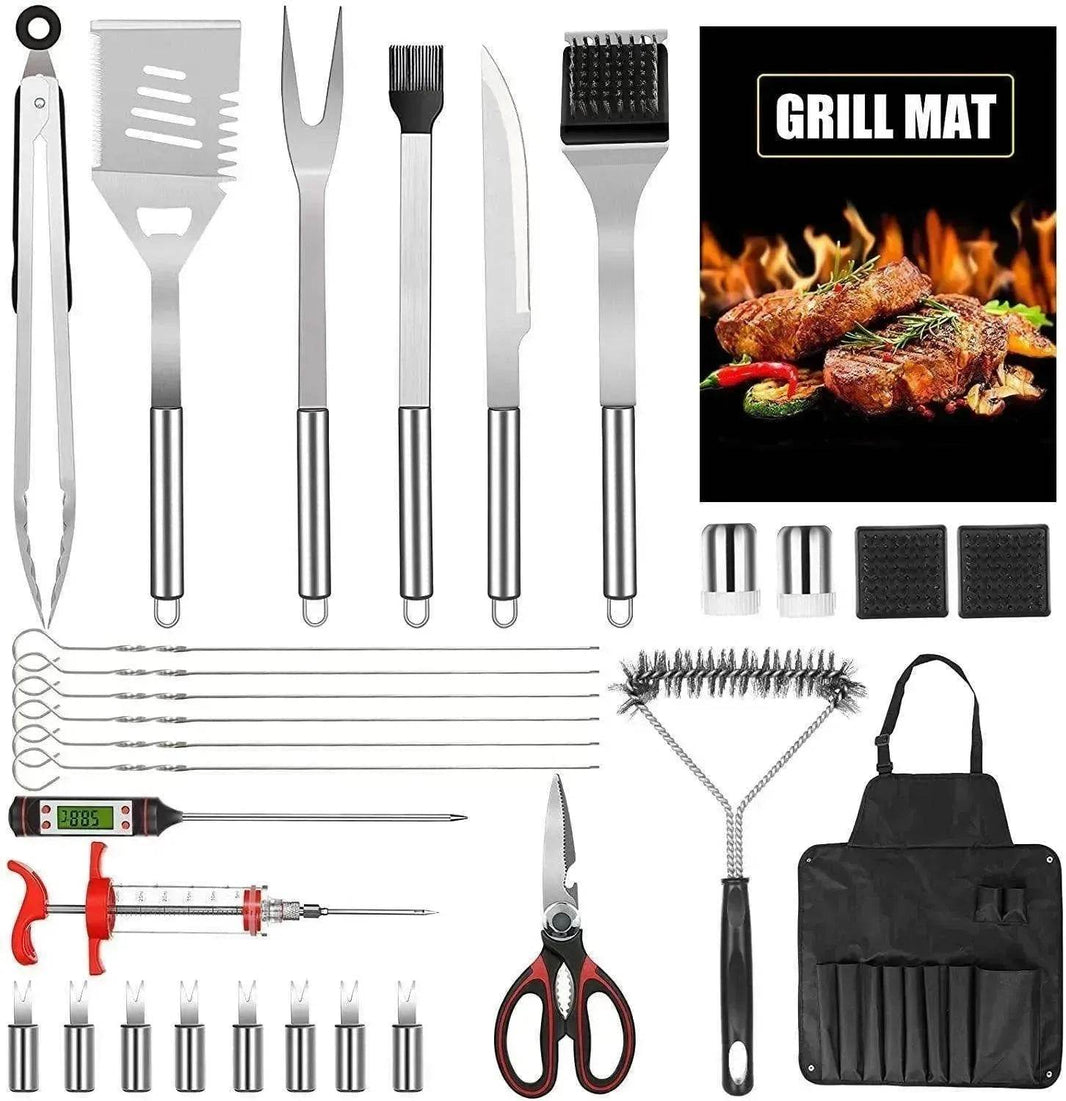 30-piece Set Of Skirt Bag Baking Set BBQ Tools Combination Apron Gift Set - EX-STOCK Canada