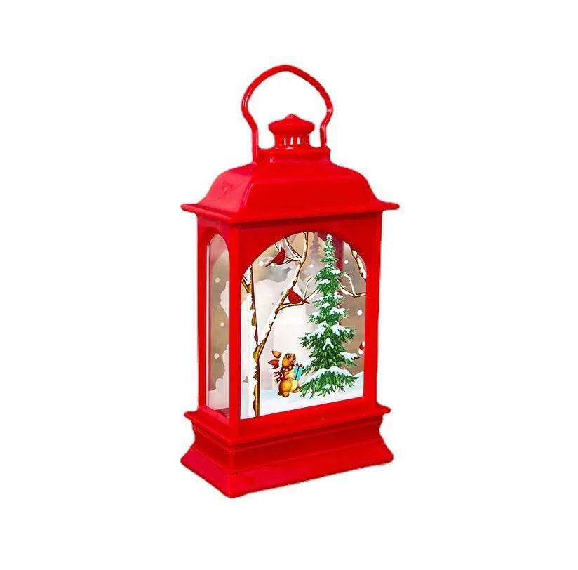 Christmas Decorations Portable Christmas Light Painted Transparent Ornaments - EX-STOCK Canada