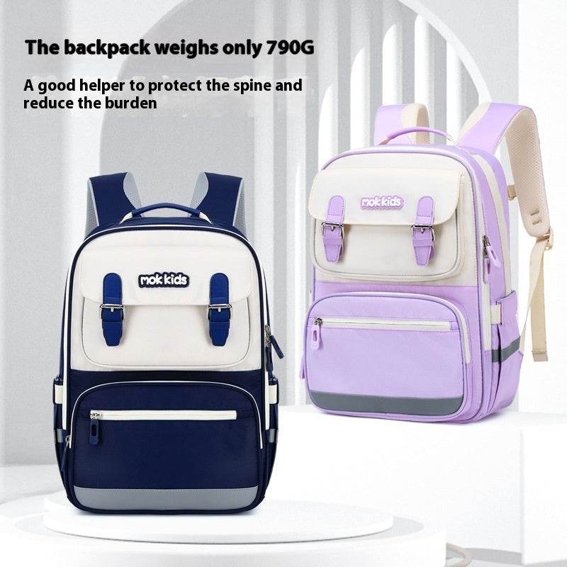Lightweight Burden Alleviation Large Capacity Student Schoolbag - EX-STOCK Canada