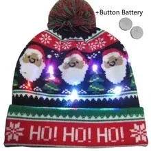 LED Light Christmas Beanies - EX-STOCK Canada