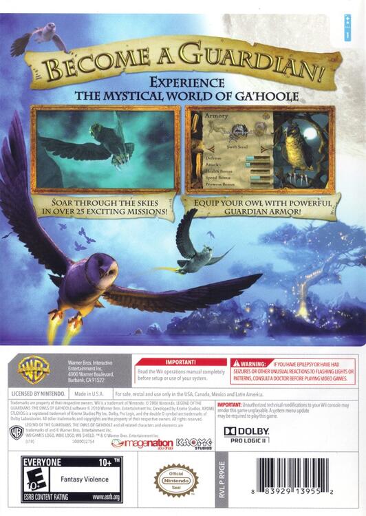 Legend of the Guardians: The Owls of Ga'Hoole
