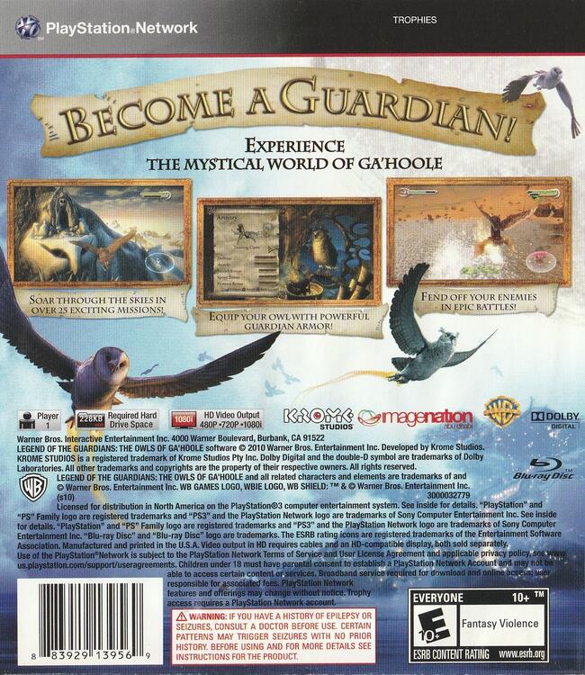 Legend of the Guardians: The Owls of Ga'Hoole
