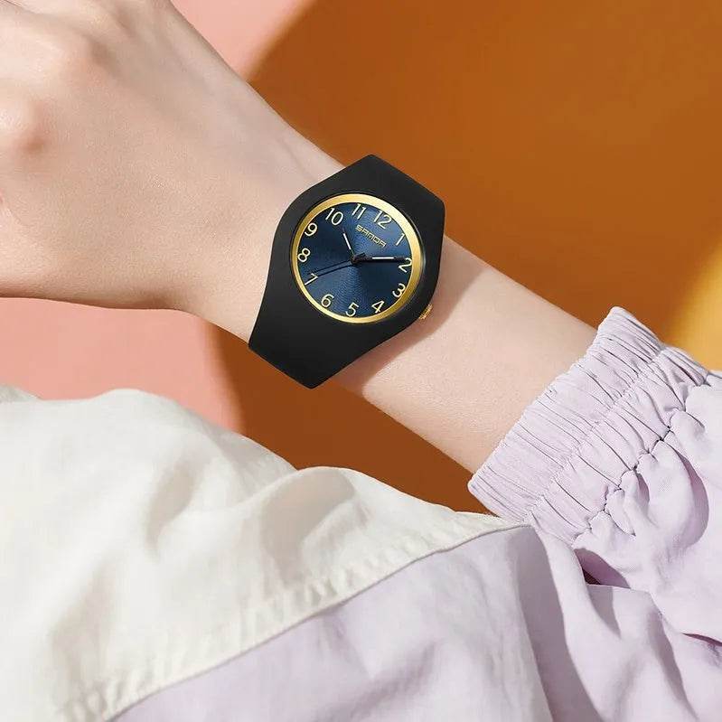 Student Thin And Light Silicone Strap Waterproof Simple Fashion Electronic Watch - EX-STOCK Canada